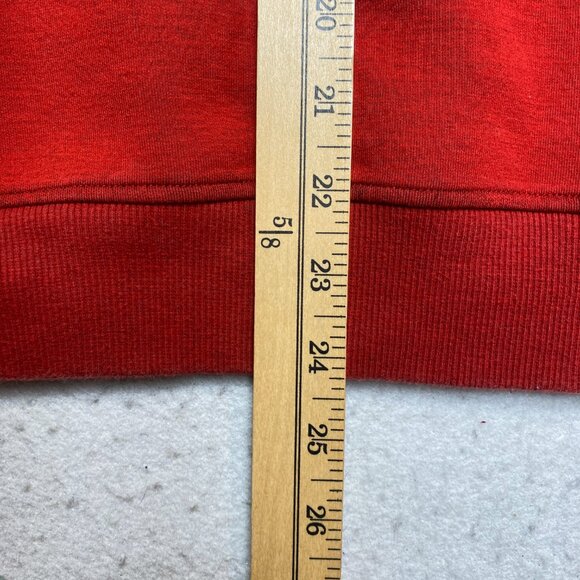 Hunter for Target Hoodie Men's L Red Long Sleeve Fleece Sweatshirt Pullover - Picture 11 of 12